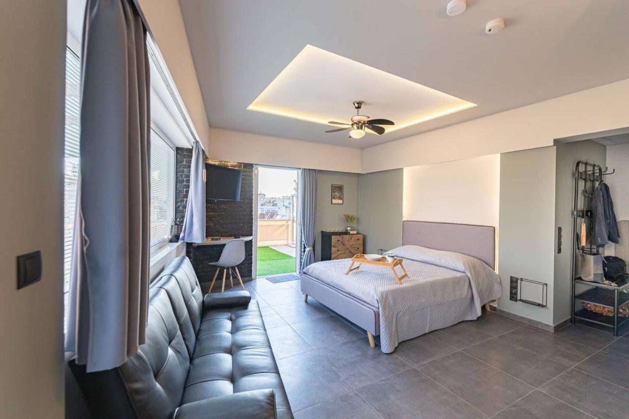 Tiny Central Penthouse, Big Terrace Kalamata Exterior foto