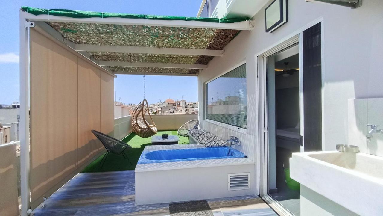 Tiny Central Penthouse, Big Terrace Kalamata Exterior foto